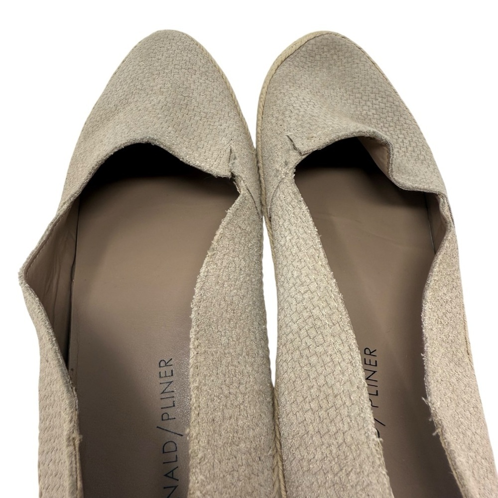 Donald Pliner Women’s Tan Perci Suede Espadrille Flat Slip On Loafers Size 7.5M - Picture 7 of 15
